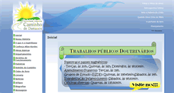 Desktop Screenshot of caminhodedamasco.com